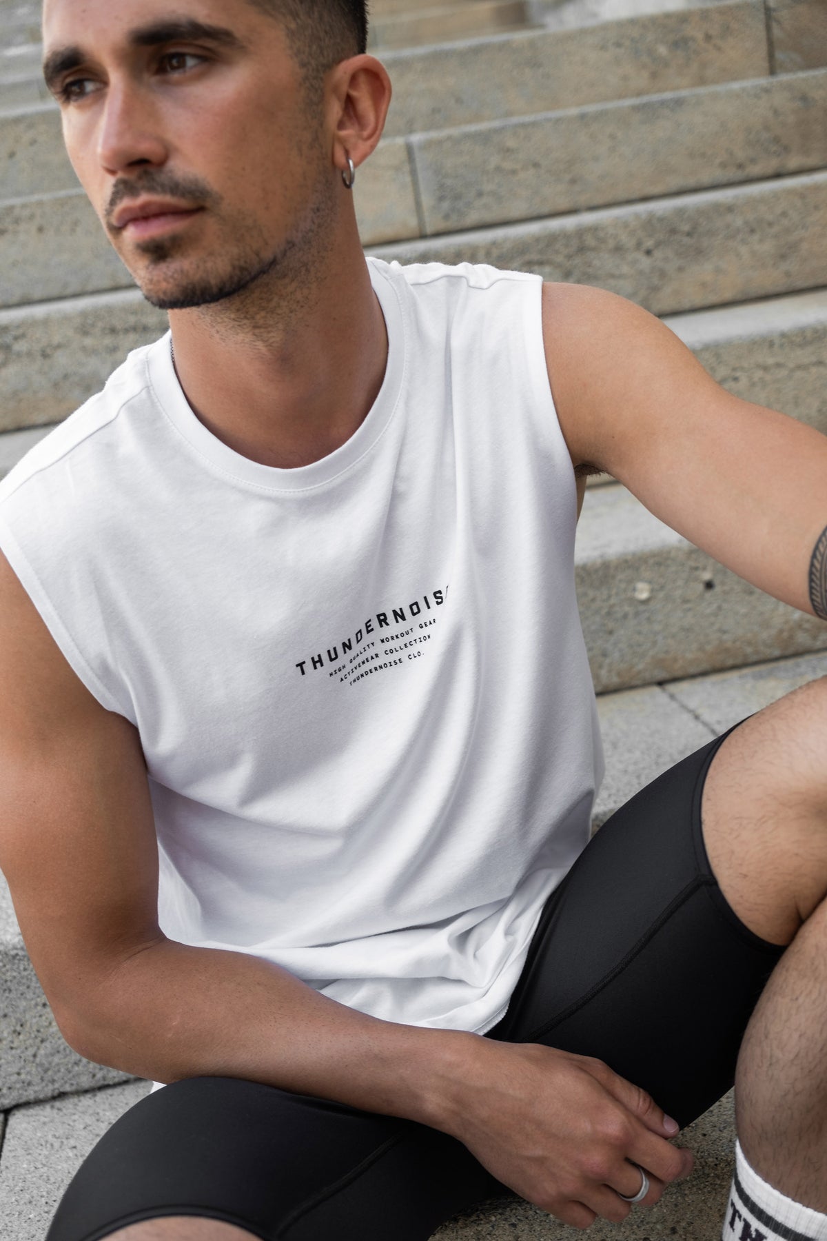 Lift Heavy Run Fast - Tank Top — View 7
