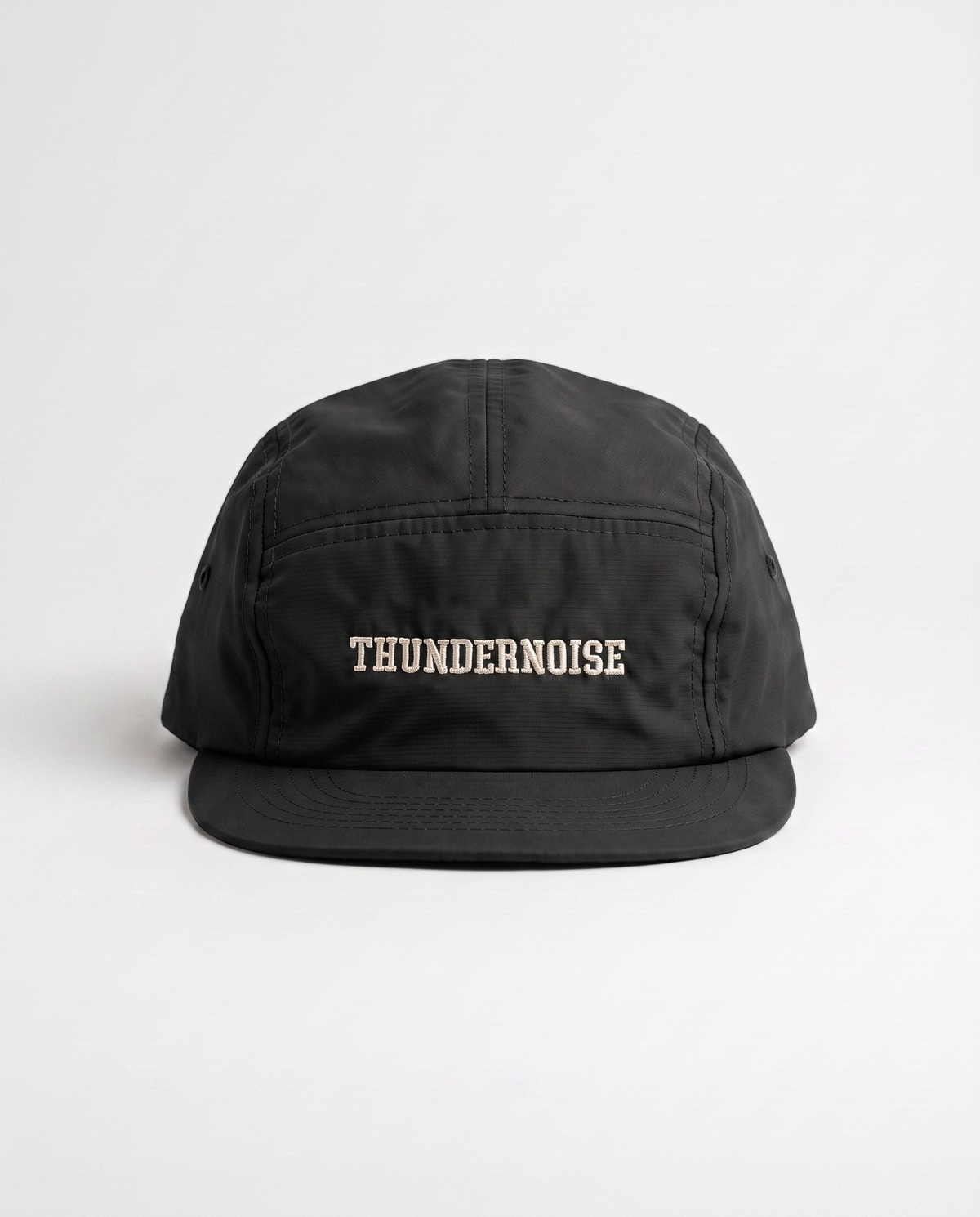 Thundernoise Nylon Ripstop Cap Black - Front — View 1