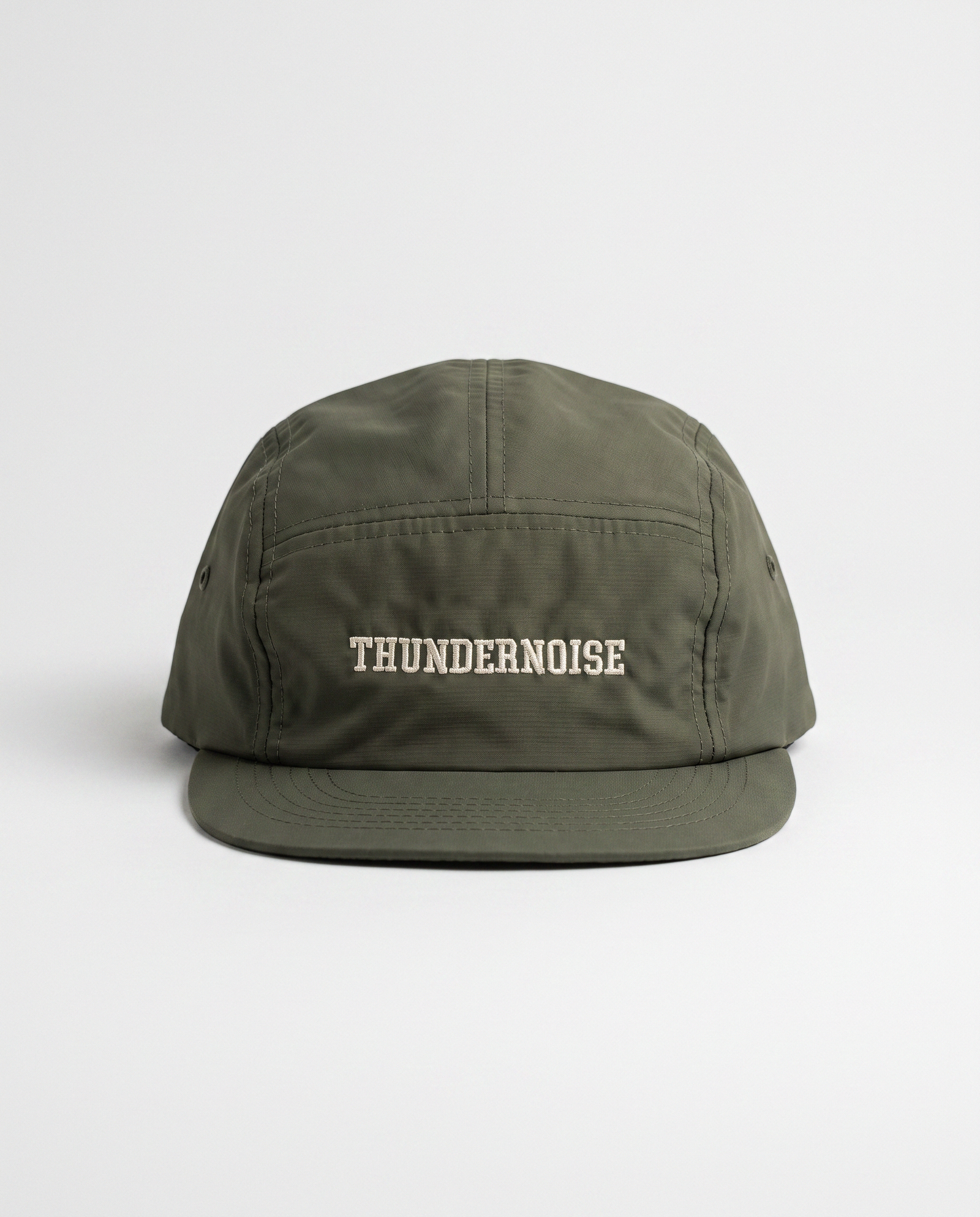 Thundernoise Nylon Ripstop Cap Khaki - Front — View 1