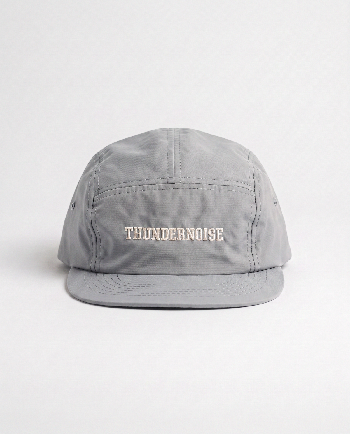 Thundernoise Nylon Ripstop Cap Light Grey - Front — View 1