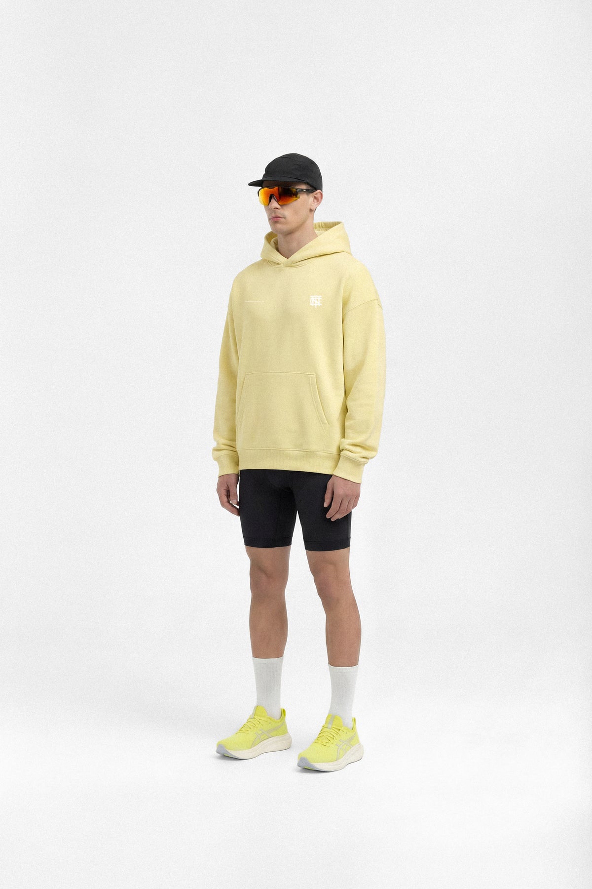 Vapor Logo Oversize Hoodie - Citrus Mist — View 3