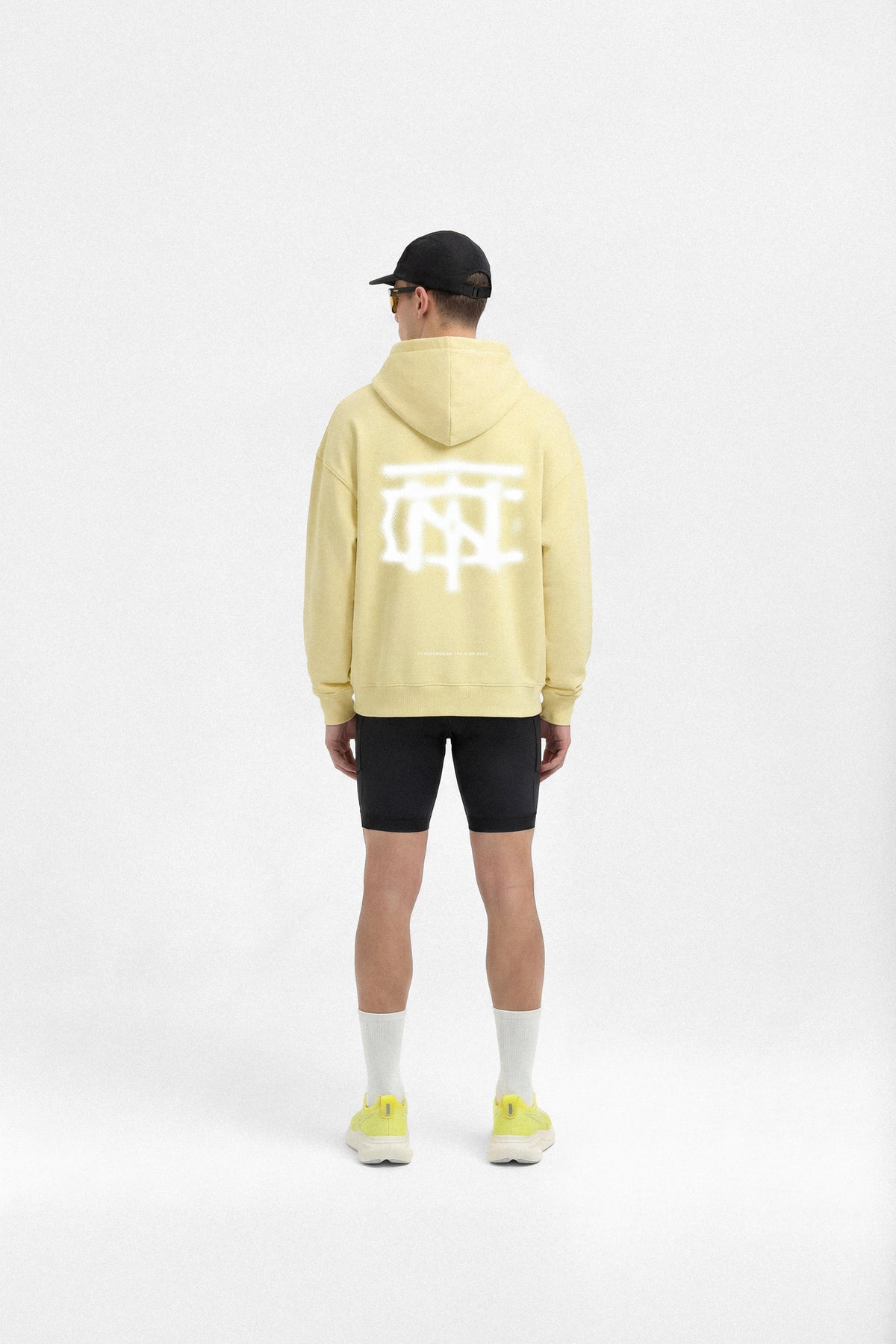 Vapor Logo Oversize Hoodie - Citrus Mist — View 4