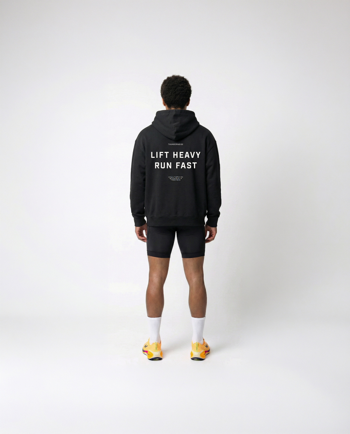 Lift Heavy Run Fast - Hoodie — View 5