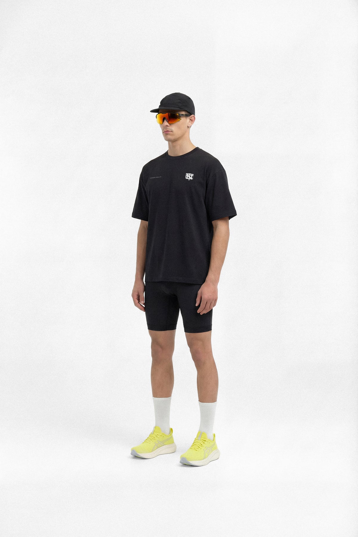 Vapor Logo Relaxed T-Shirt - Black — View 3