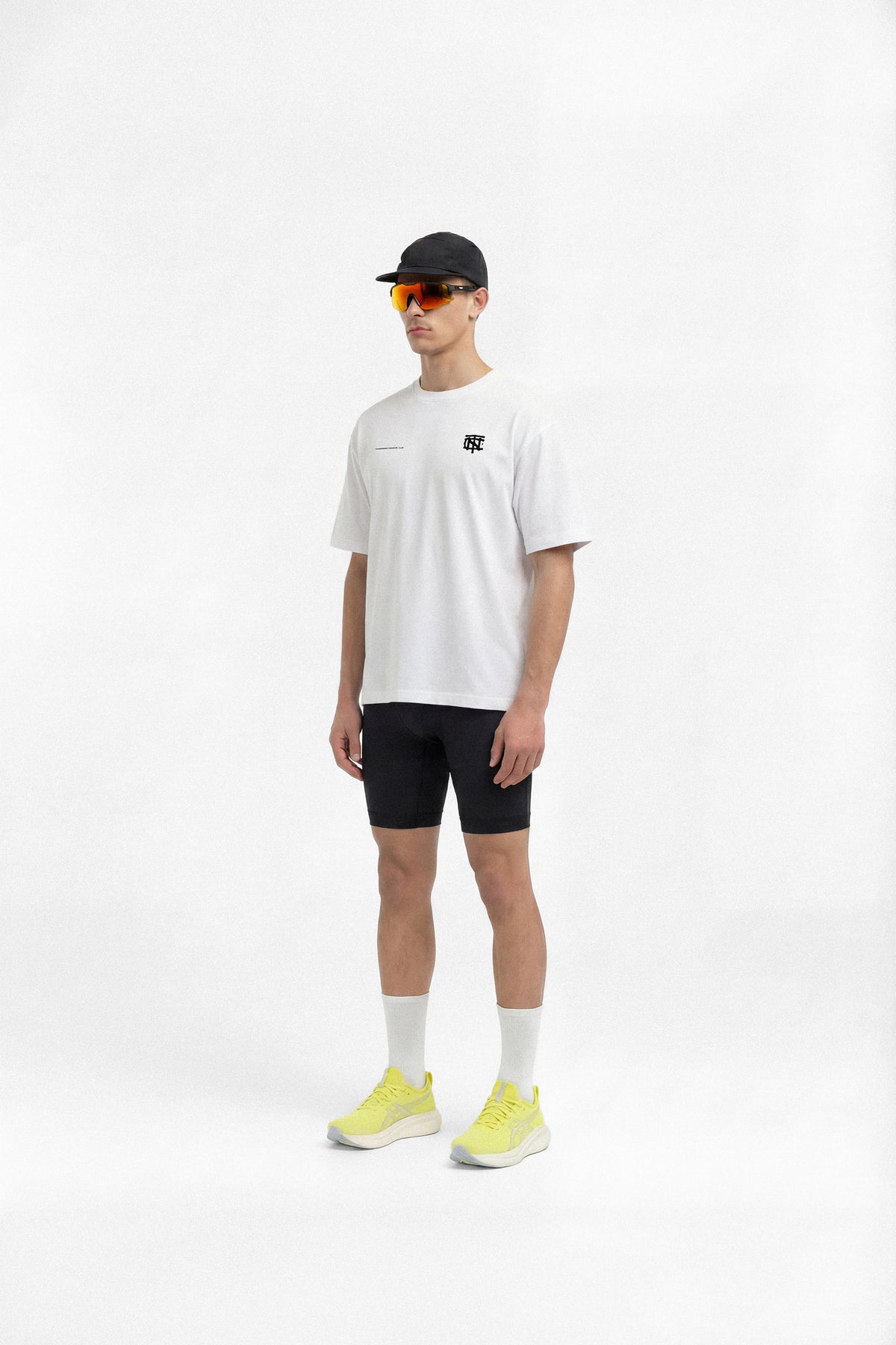 Vapor Logo Relaxed T-Shirt - White — View 3