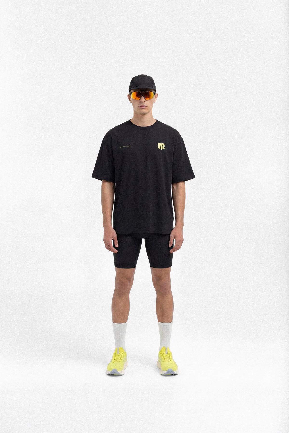 Vapor Logo Relaxed T-Shirt - Black — View 5