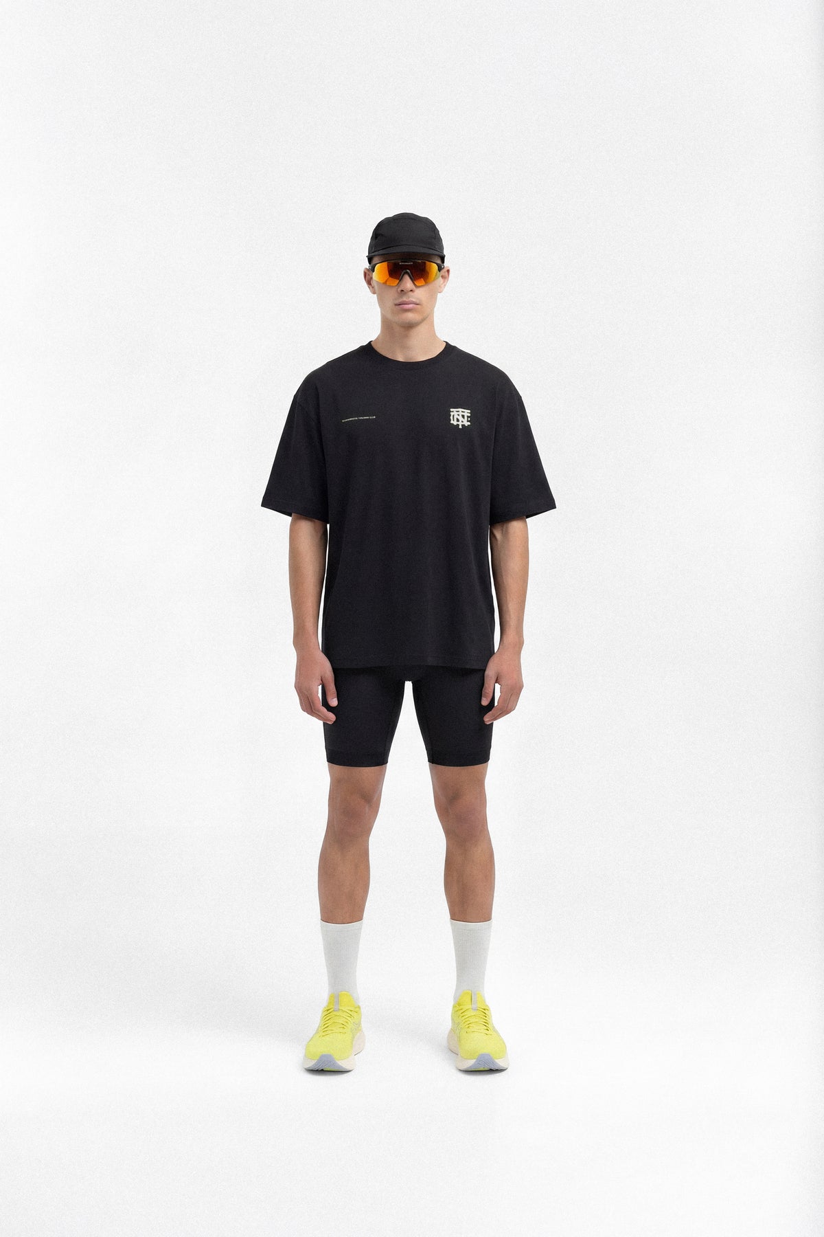 Vapor Logo Relaxed T-Shirt - Black — View 5