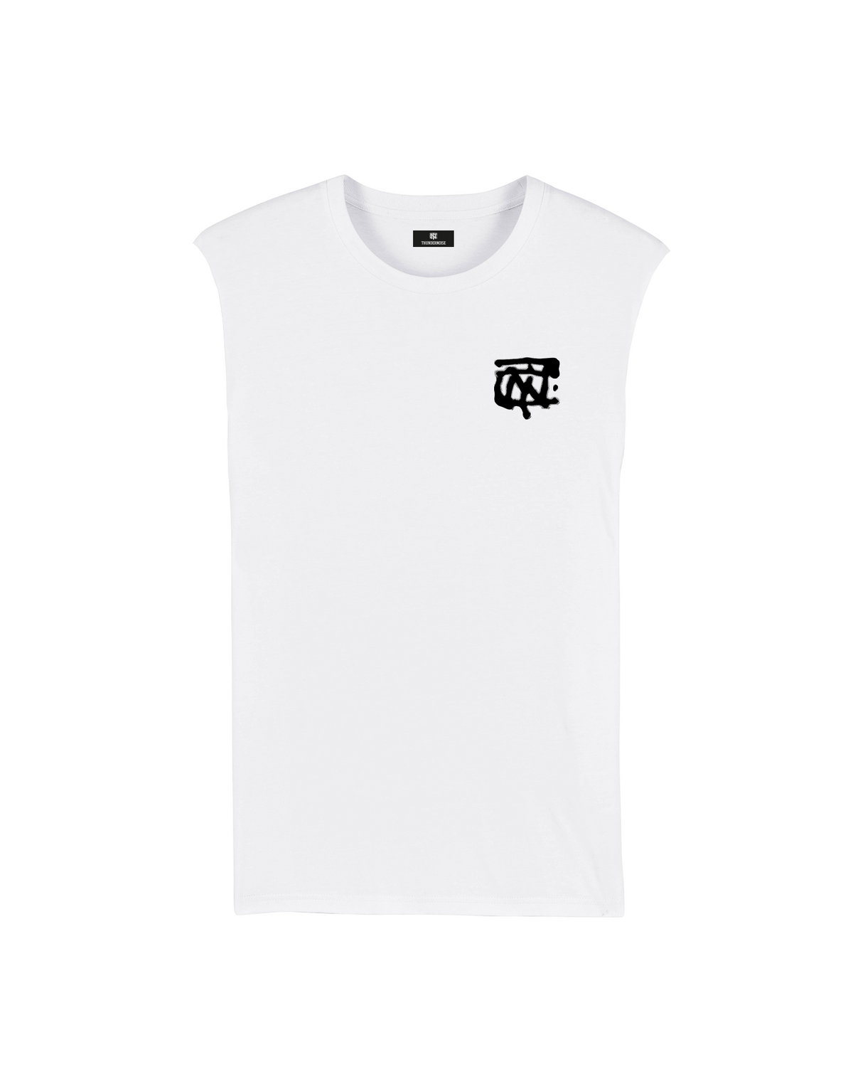 Miles don't Lie Tank Top - White — View 2