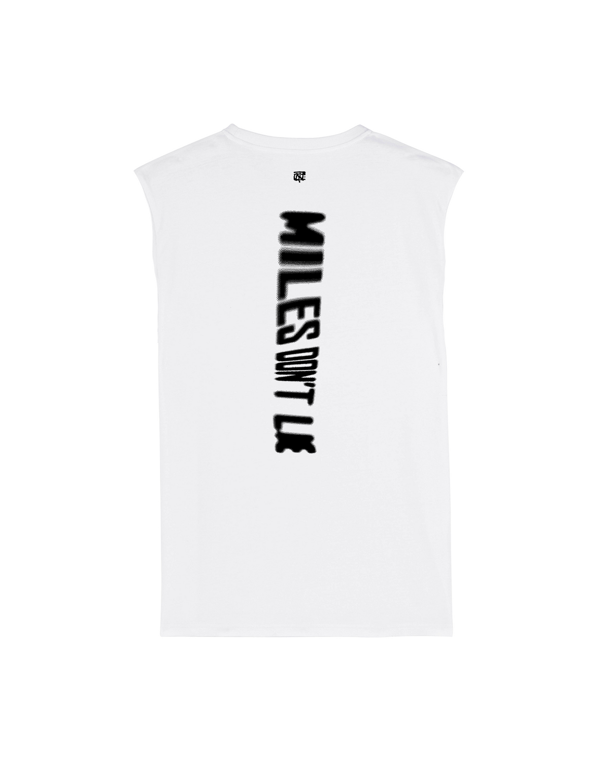 Miles don't Lie Tank Top - White — View 1