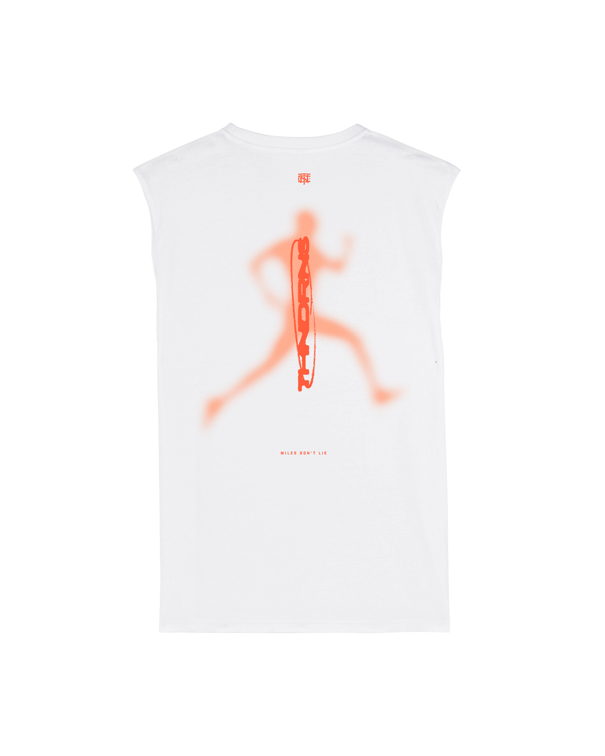 Vapor Pace Runner Tank Top - White — View 1
