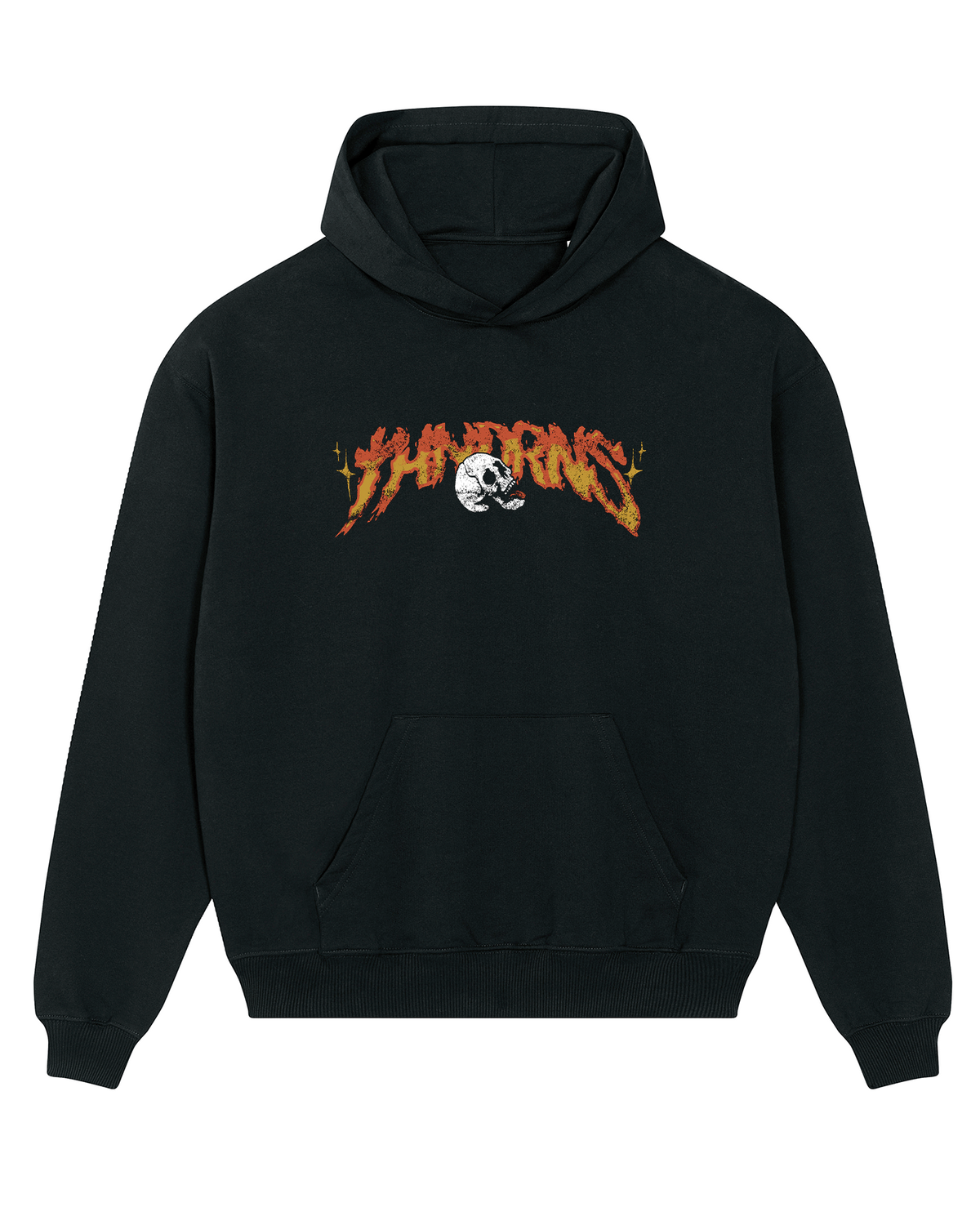Ass to Grass Oversize Hoodie - Black — View 8