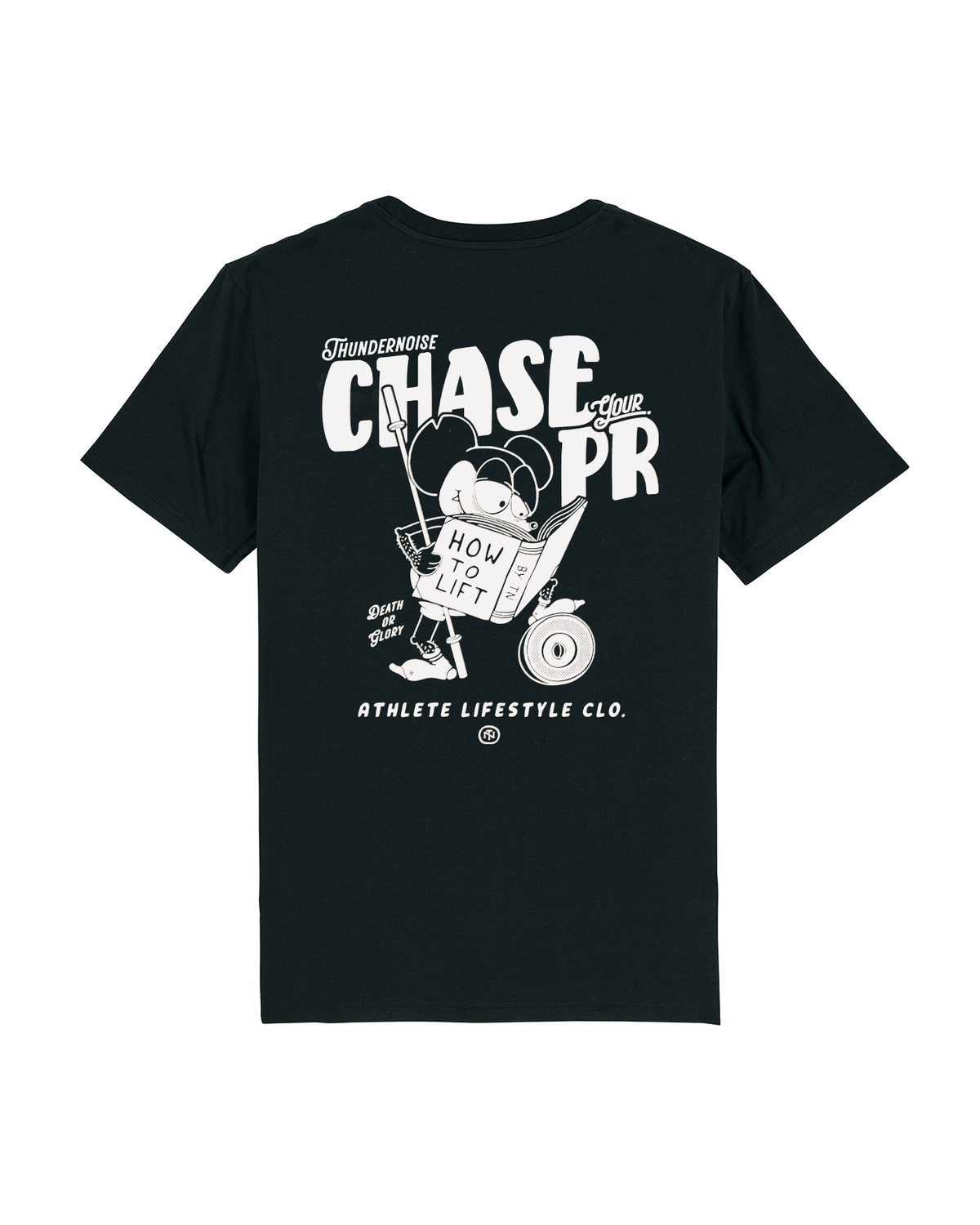 Chase your PR T-shirt - Black — View 1