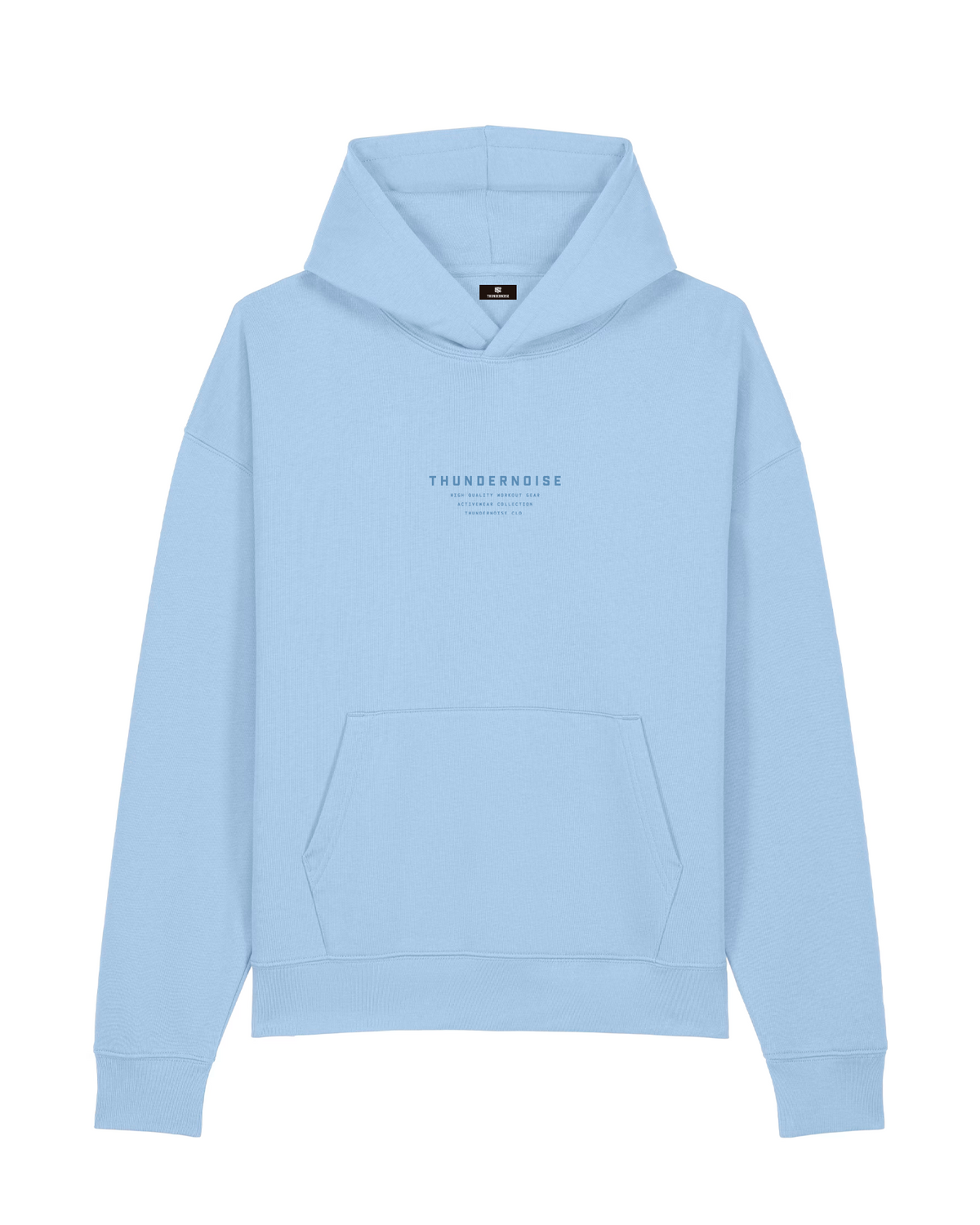 Lift Heavy Run Fast - Hoodie - Blue Soul — View 2