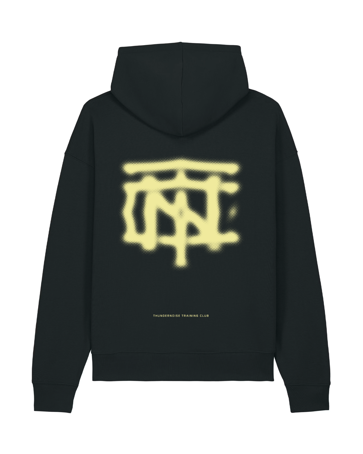 Vapor Logo Oversize Hoodie - Black — View 1