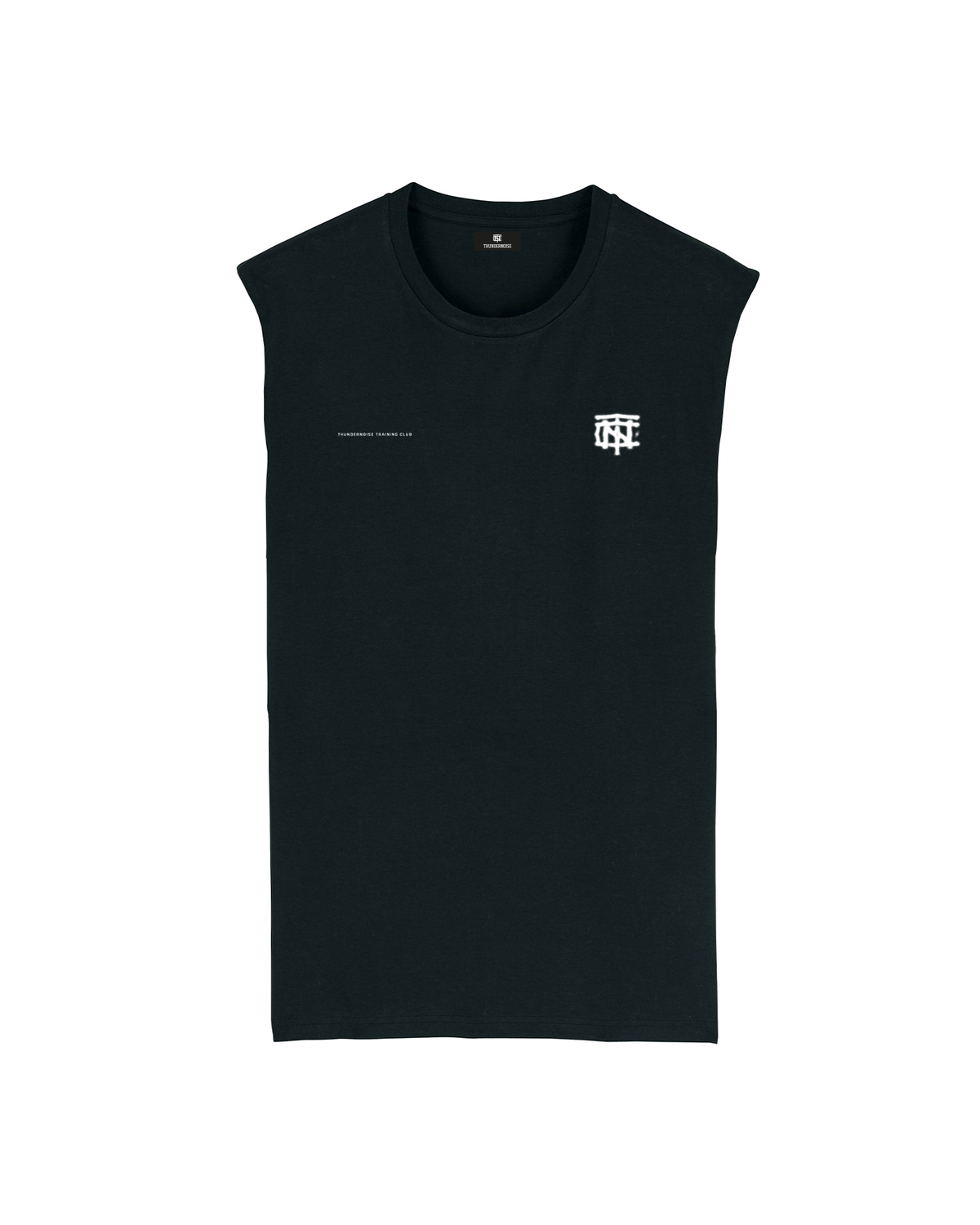 Vapor Logo Tank Top - Black — View 2