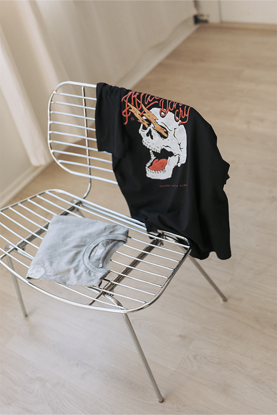 Athletes Don't Cry - T-Shirt - Black — View 5