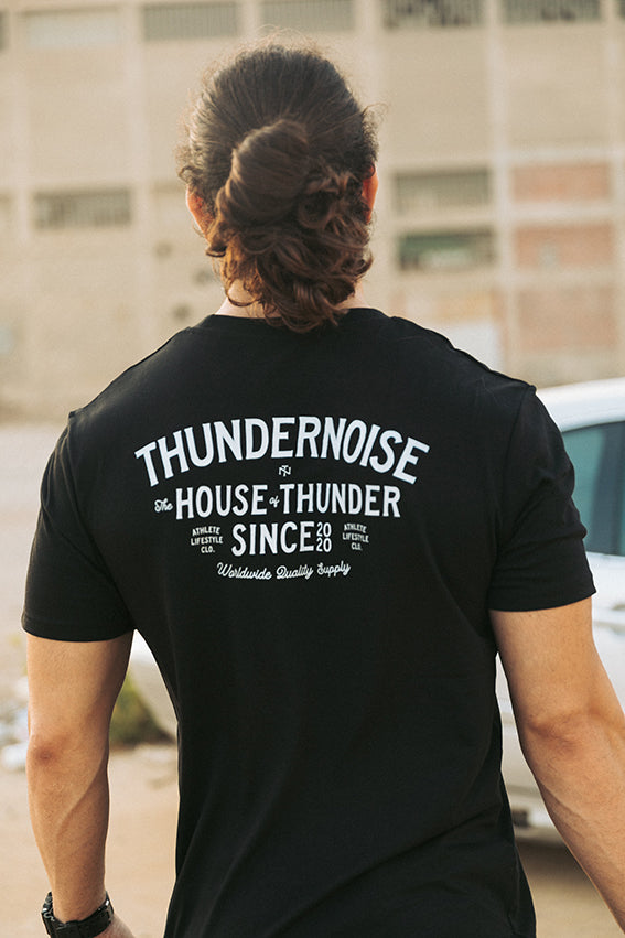 The House of Thunder - T-Shirt - Black — View 1
