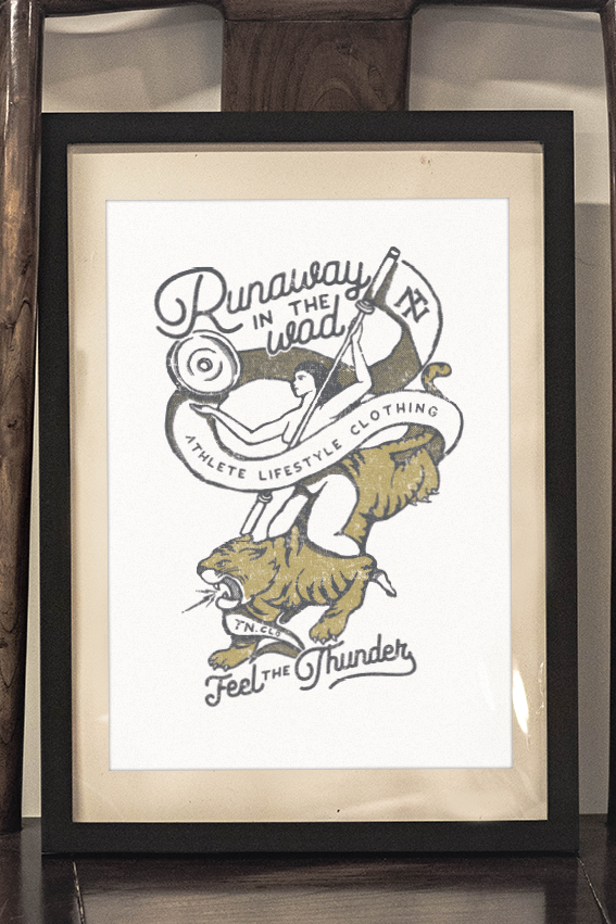 Runaway in the Wod - A3 Print — View 1