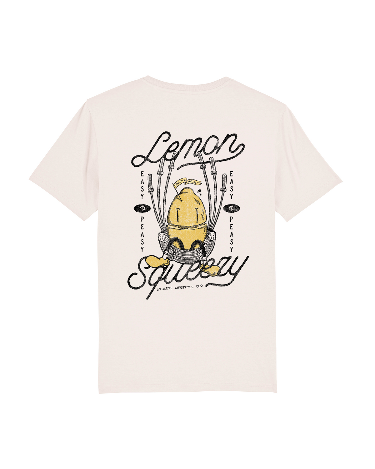 Easy Peasy Lemon Squeezy T-shirt - Vintage White — View 1