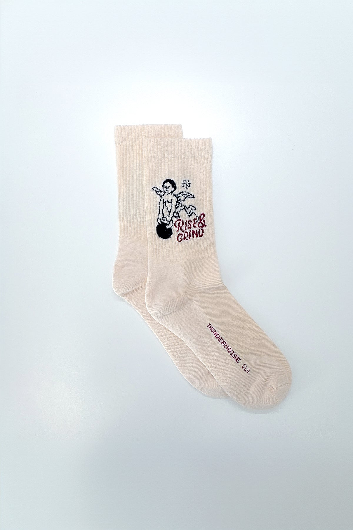 Rise & Grind Crew Socks — View 2
