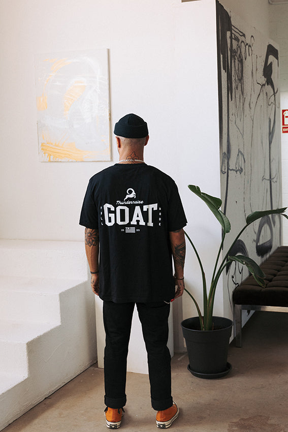 GOAT Oversize T-shirt - Black