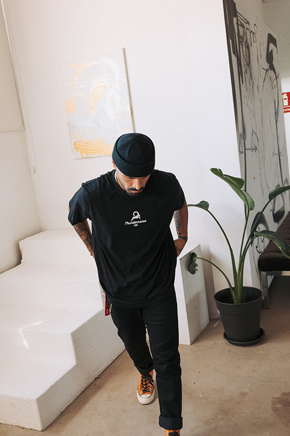 GOAT Oversize T-shirt - Black
