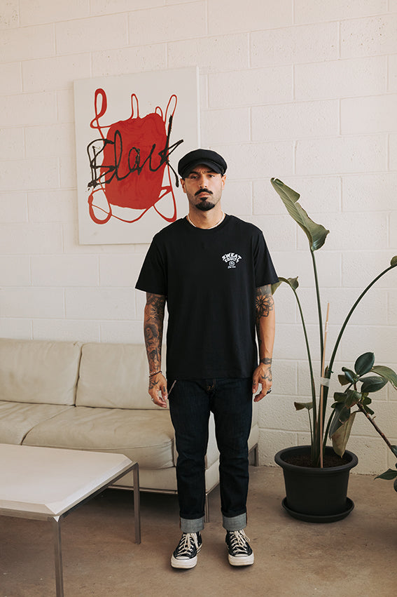 Sweat Equity Oversize T-shirt - Black