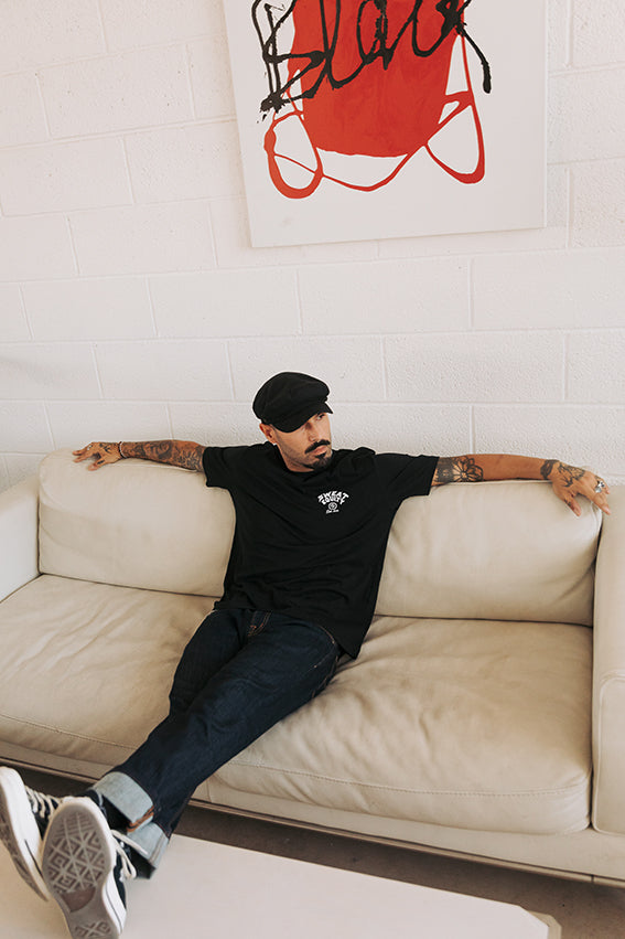 Sweat Equity Oversize T-shirt - Black