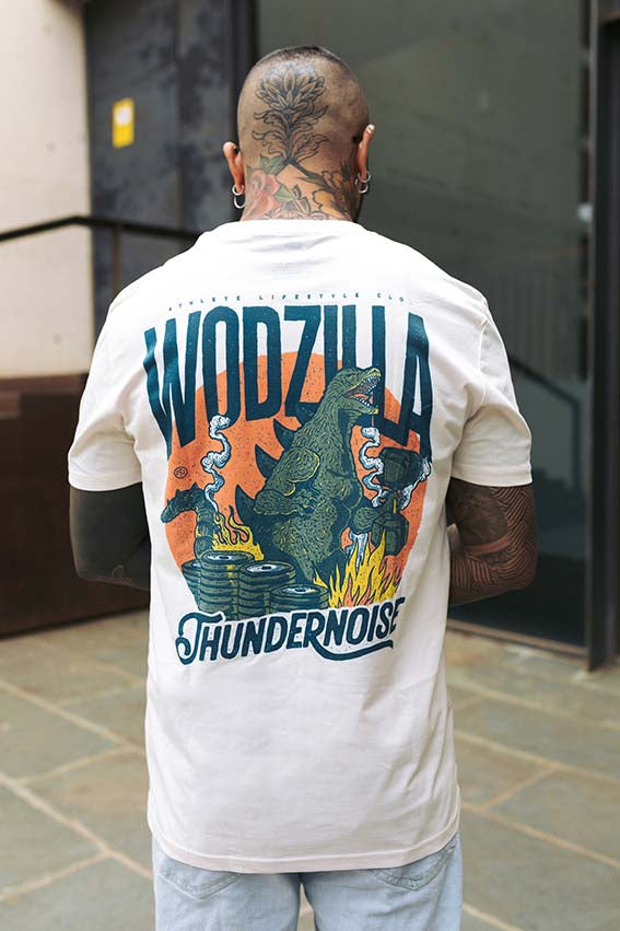 Wodzilla T-Shirt - Vintage White — View 2
