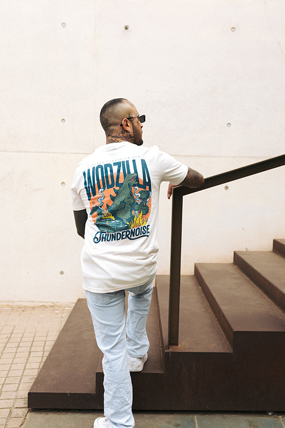 Wodzilla T-Shirt - Vintage White — View 6
