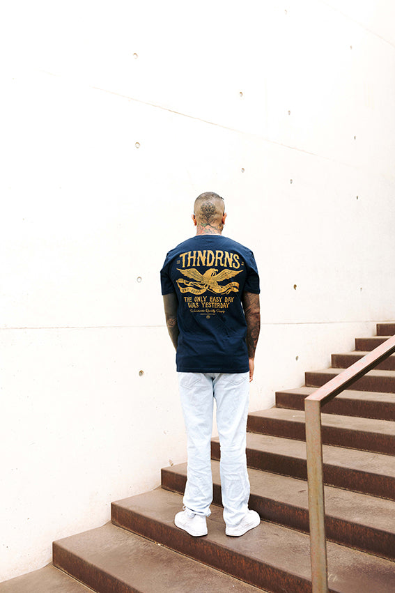 Easy Day T-shirt - Navy — View 4

