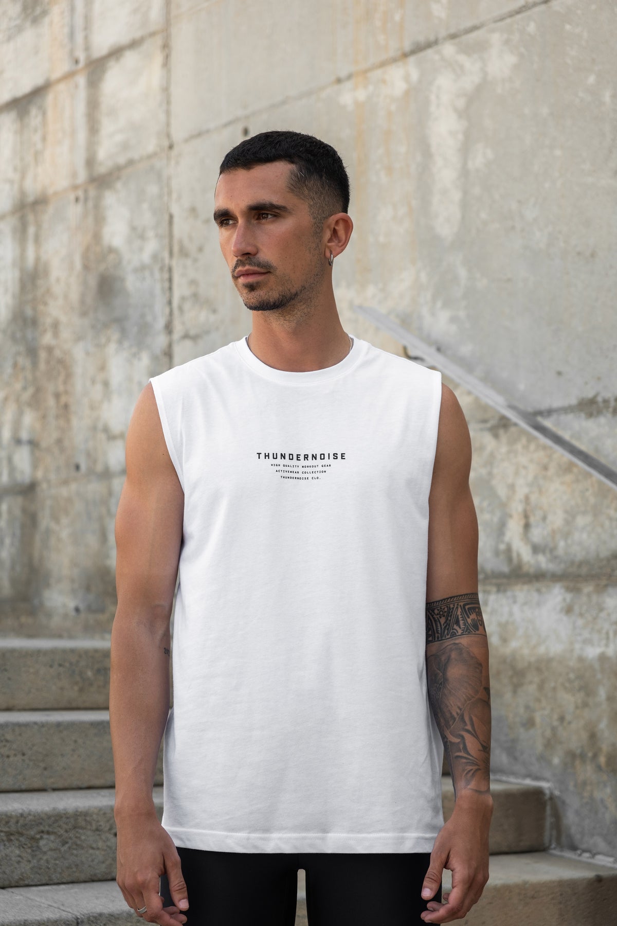 Lift Heavy Run Fast - Tank Top — View 3
