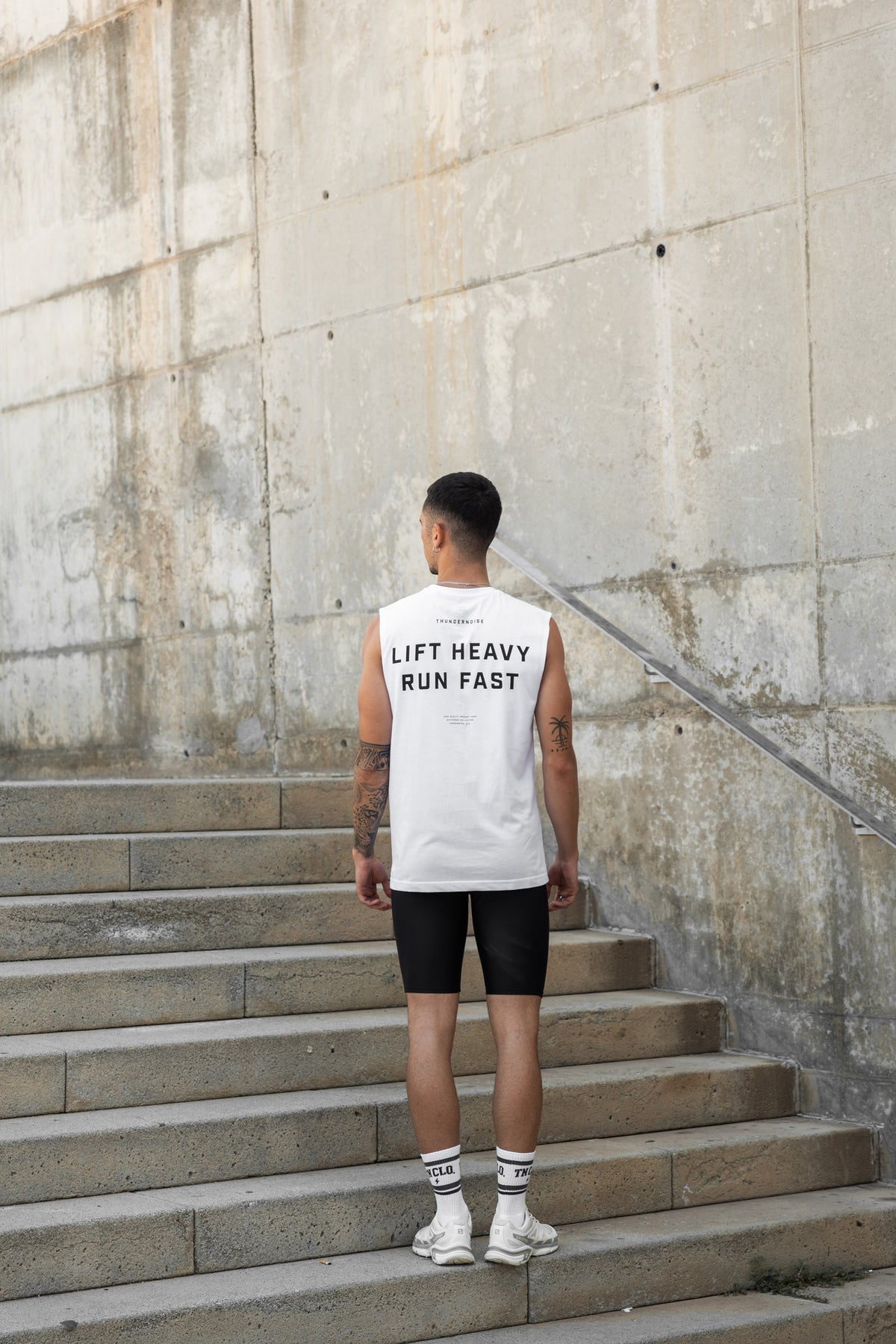 Lift Heavy Run Fast - Tank Top — View 9
