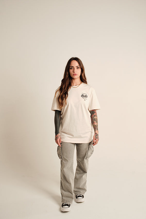 Hellwod - T-Shirt - Vintage White — View 5
