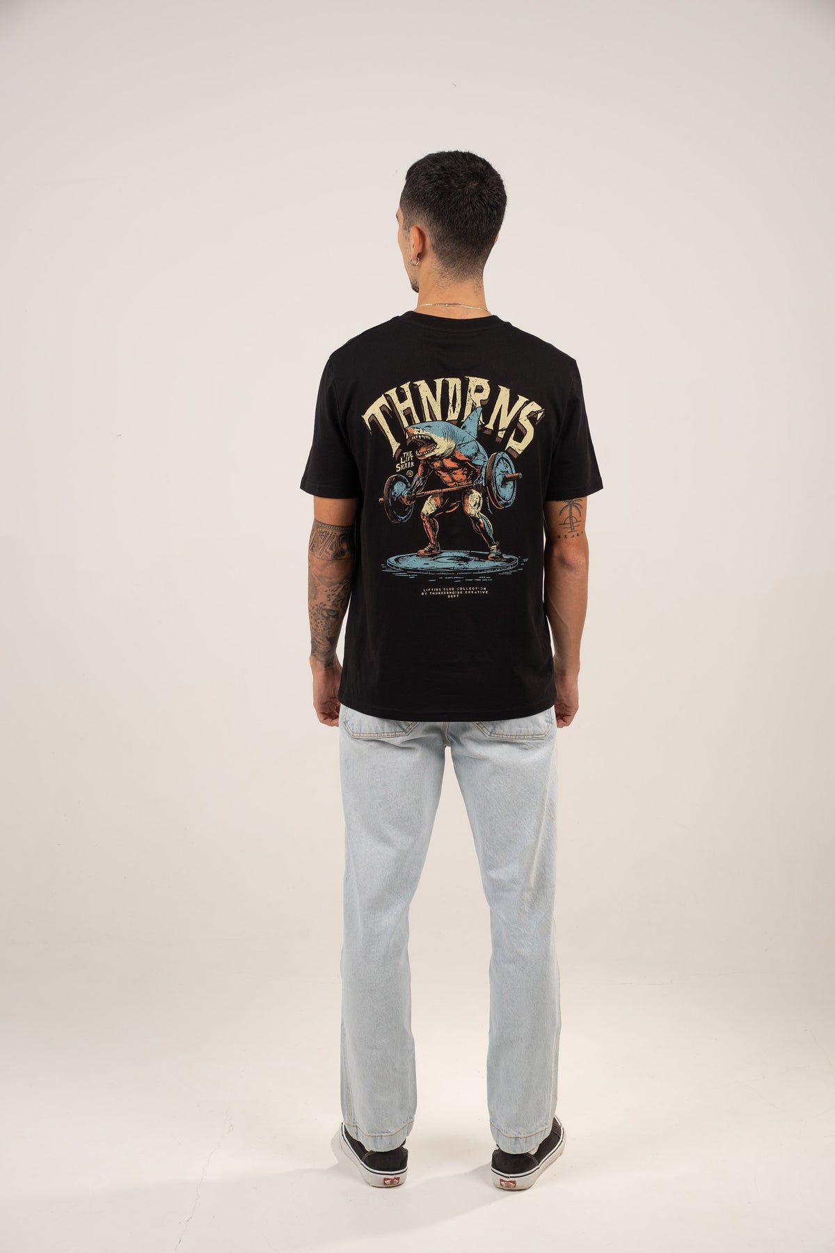 Lift Shark T-Shirt — View 6
