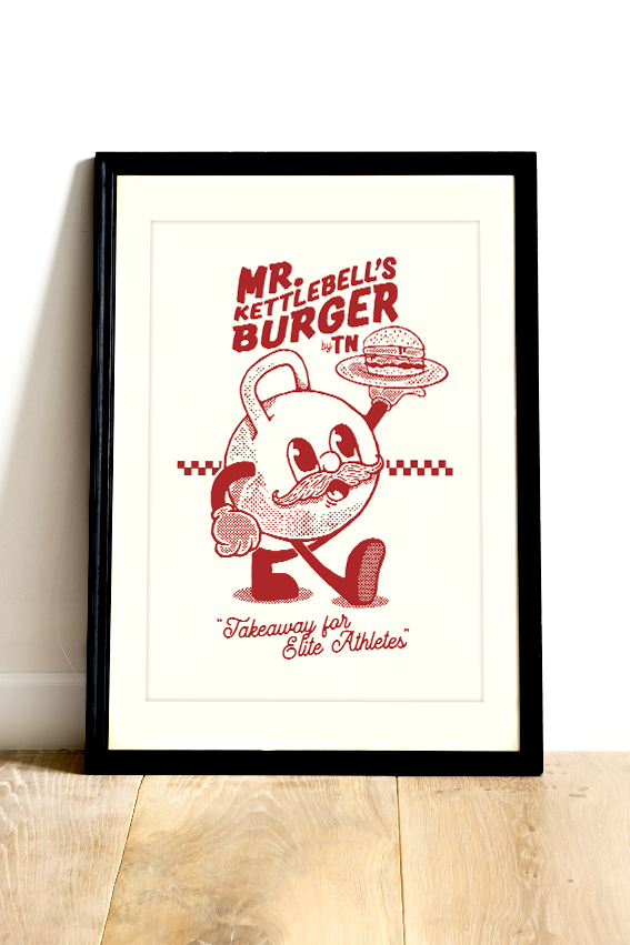 Double Unders Wiplash - A3 Print