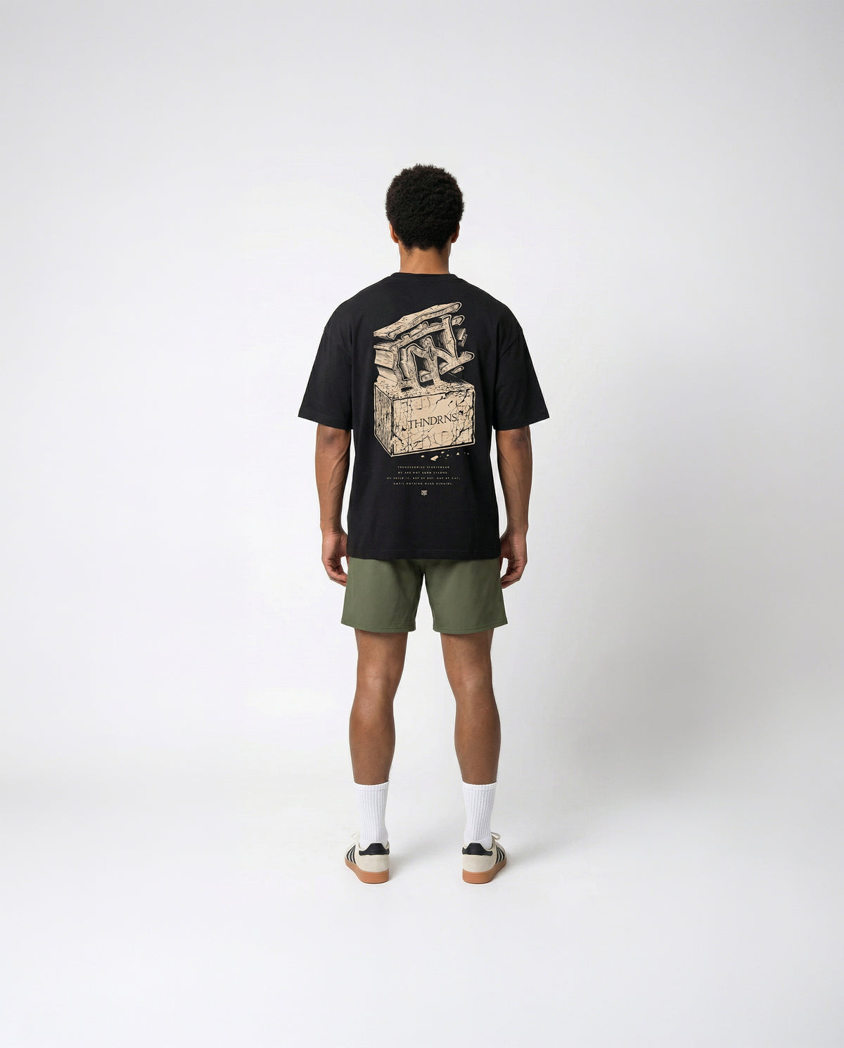 Virtus Relaxed T-Shirt - Black — View 5
