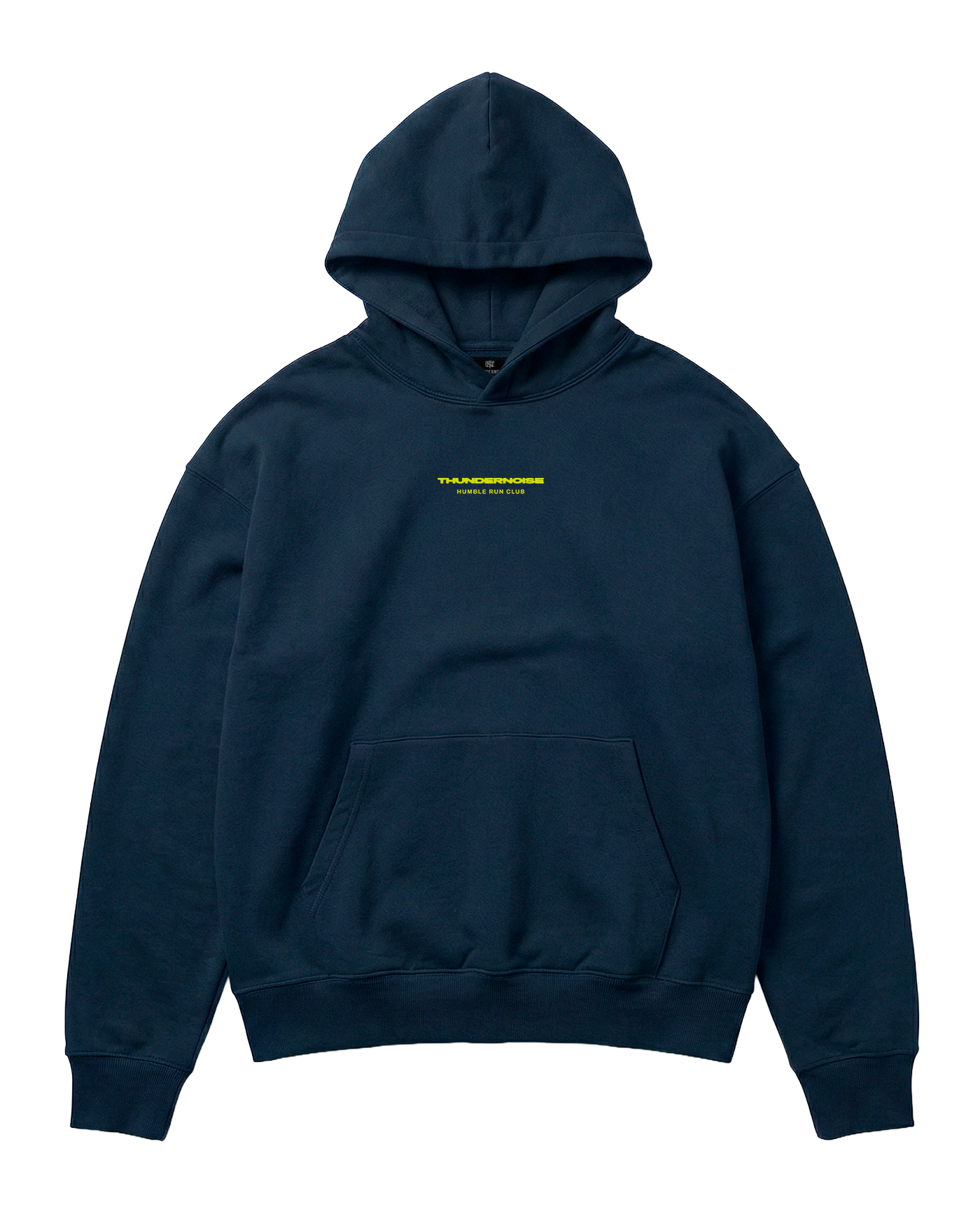 Less Ego Oversize Hoodie Navy - Flat Lay Front