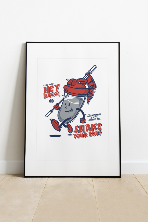 Double Unders Wiplash - A3 Print