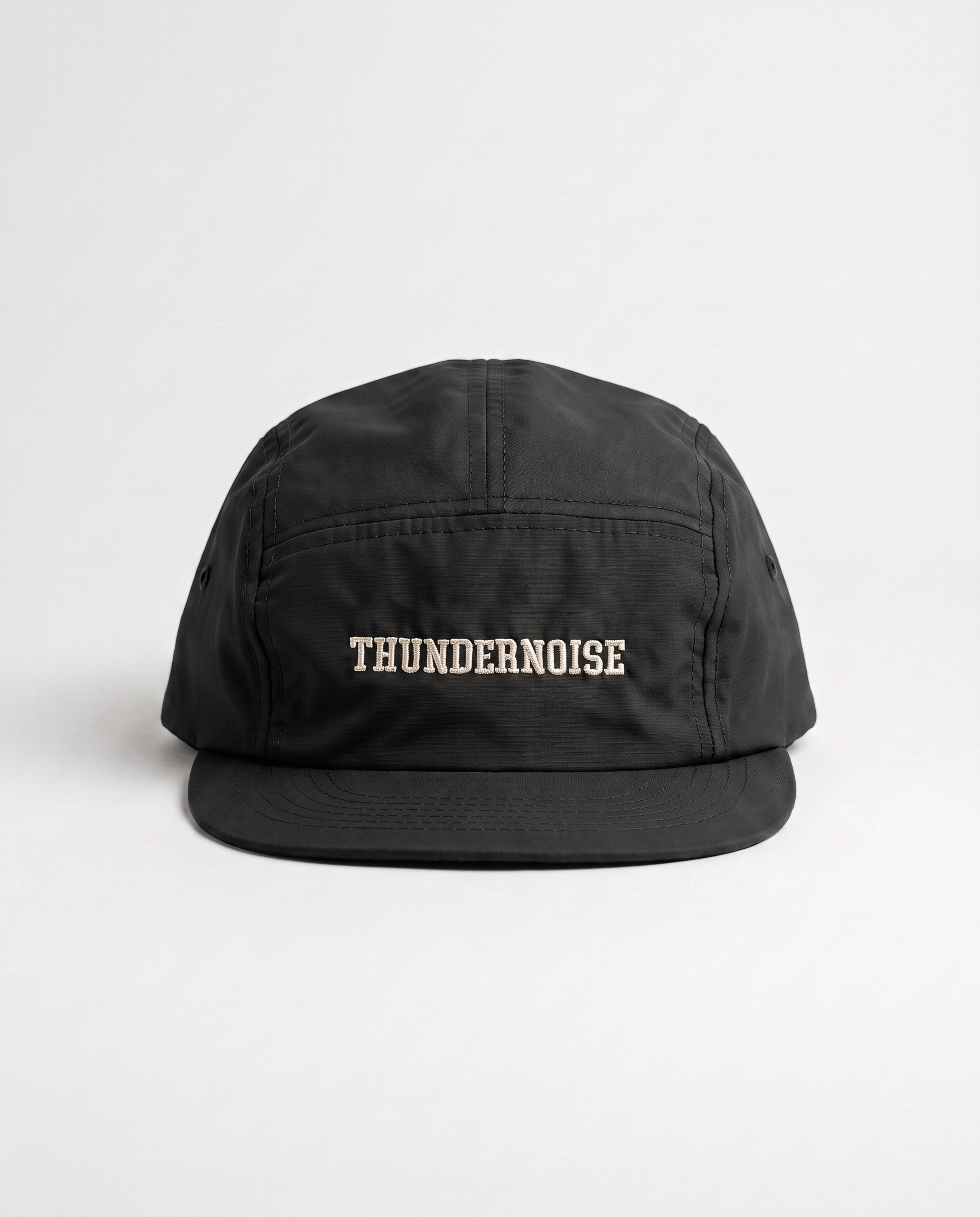 Thundernoise Nylon Ripstop Cap Black - Front