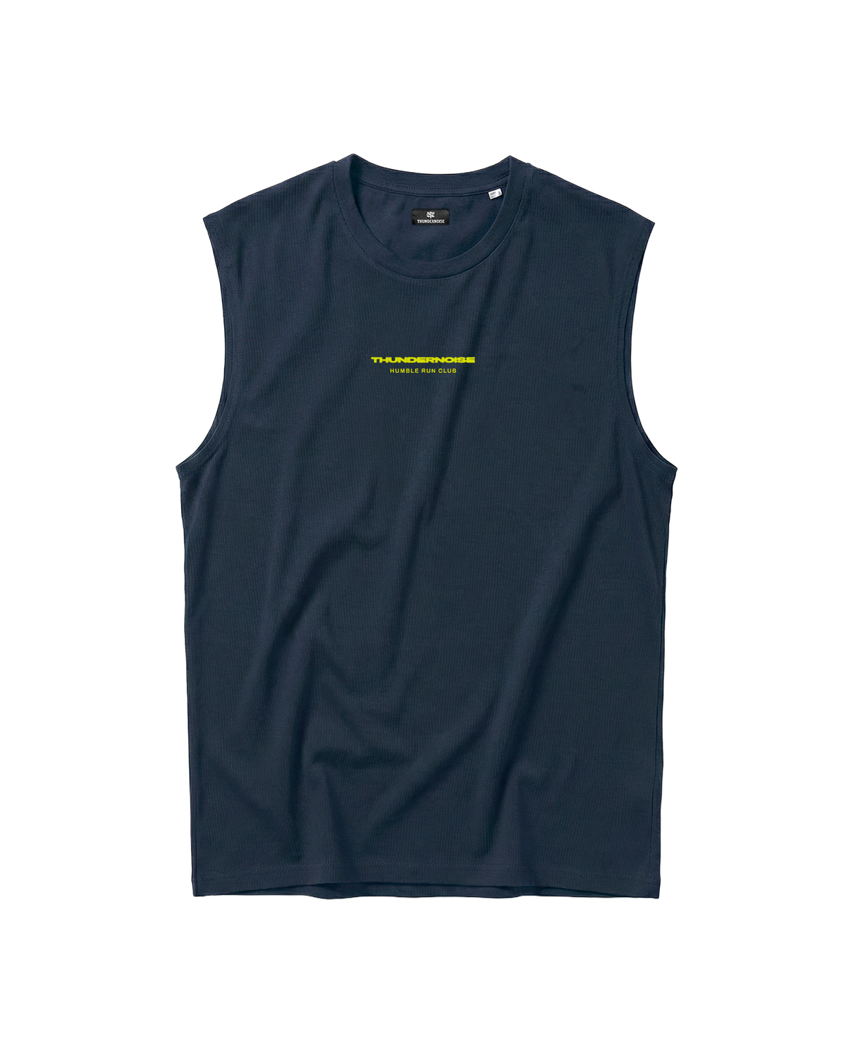 Less Ego Tank Top Navy - Flat Lay Front — View 3
