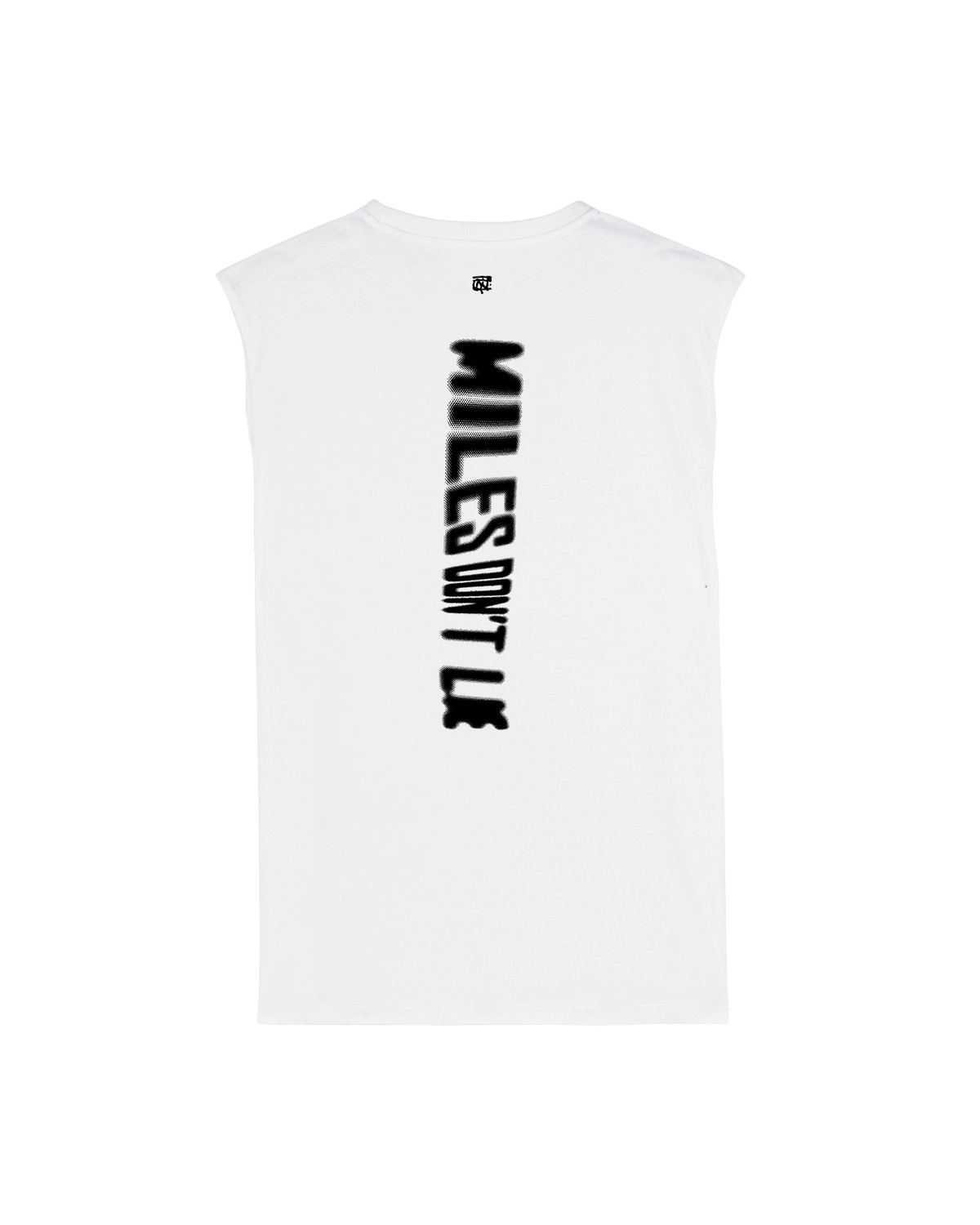 Miles don't Lie Tank Top - White