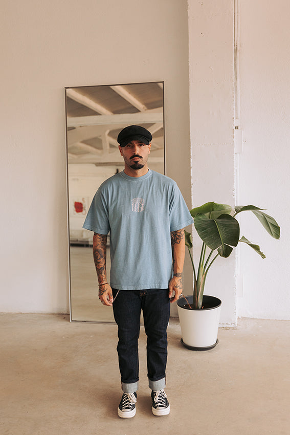 Atlas Oversize T-shirt - Washed Blue