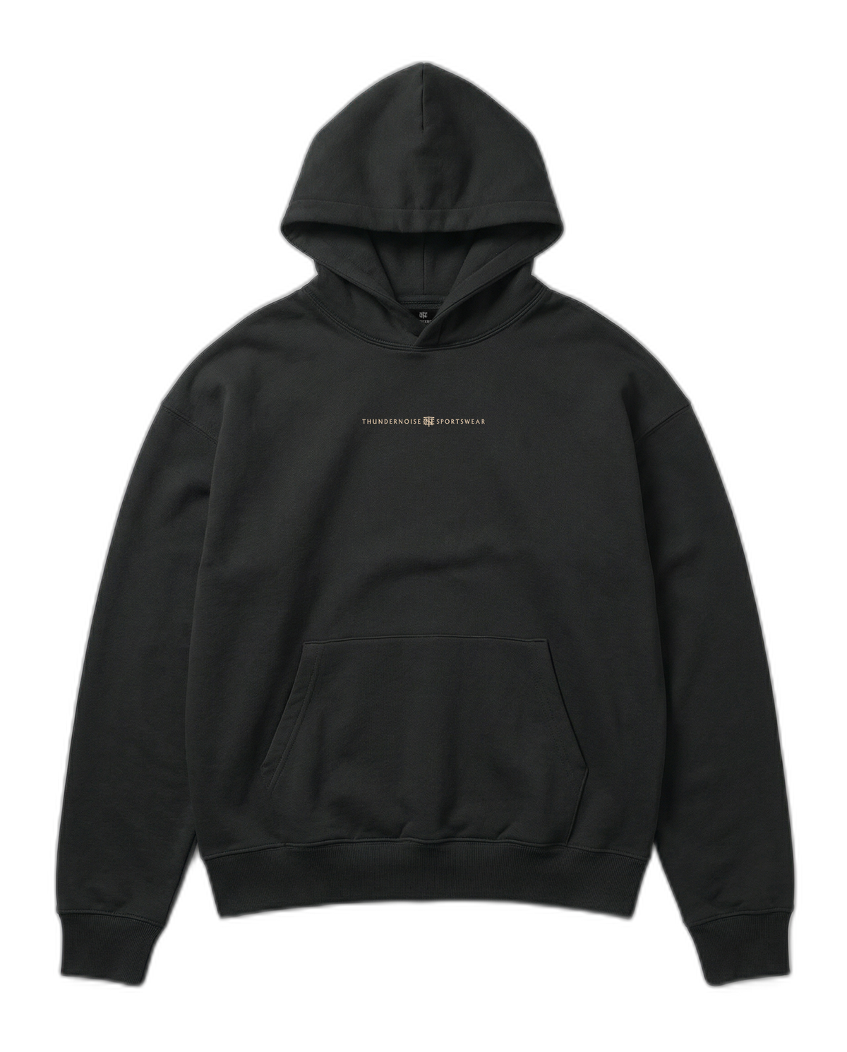 Virtus Oversize Hoodie - Black — View 3
