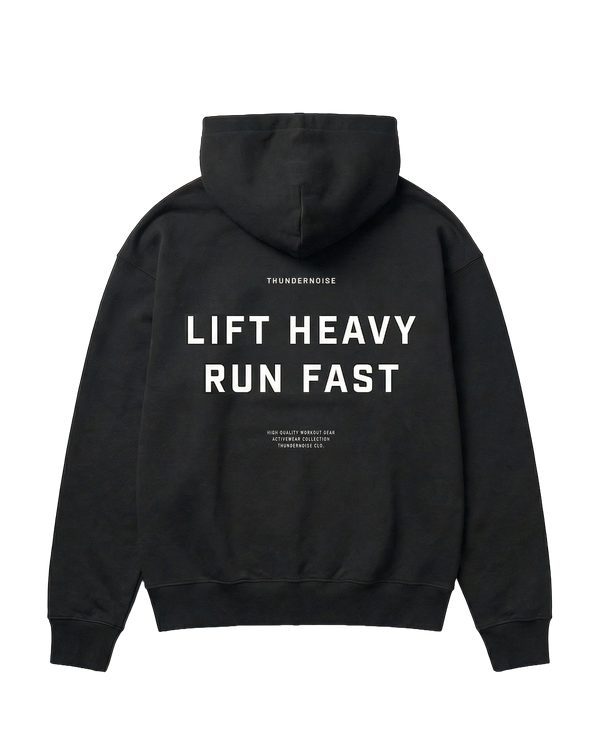 Lift Heavy Run Fast - Hoodie