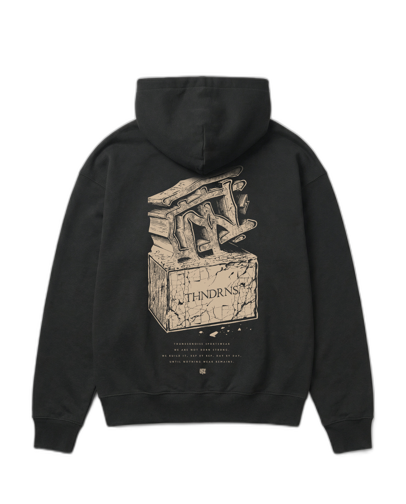 Virtus Oversize Hoodie - Black