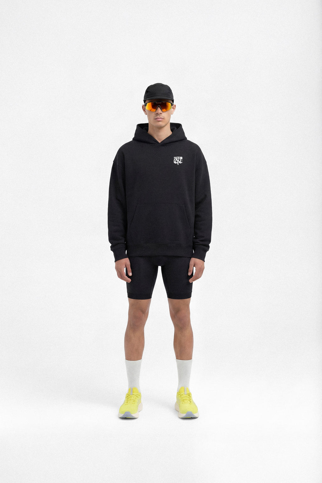 Miles don't Lie Oversize Hoodie - Black