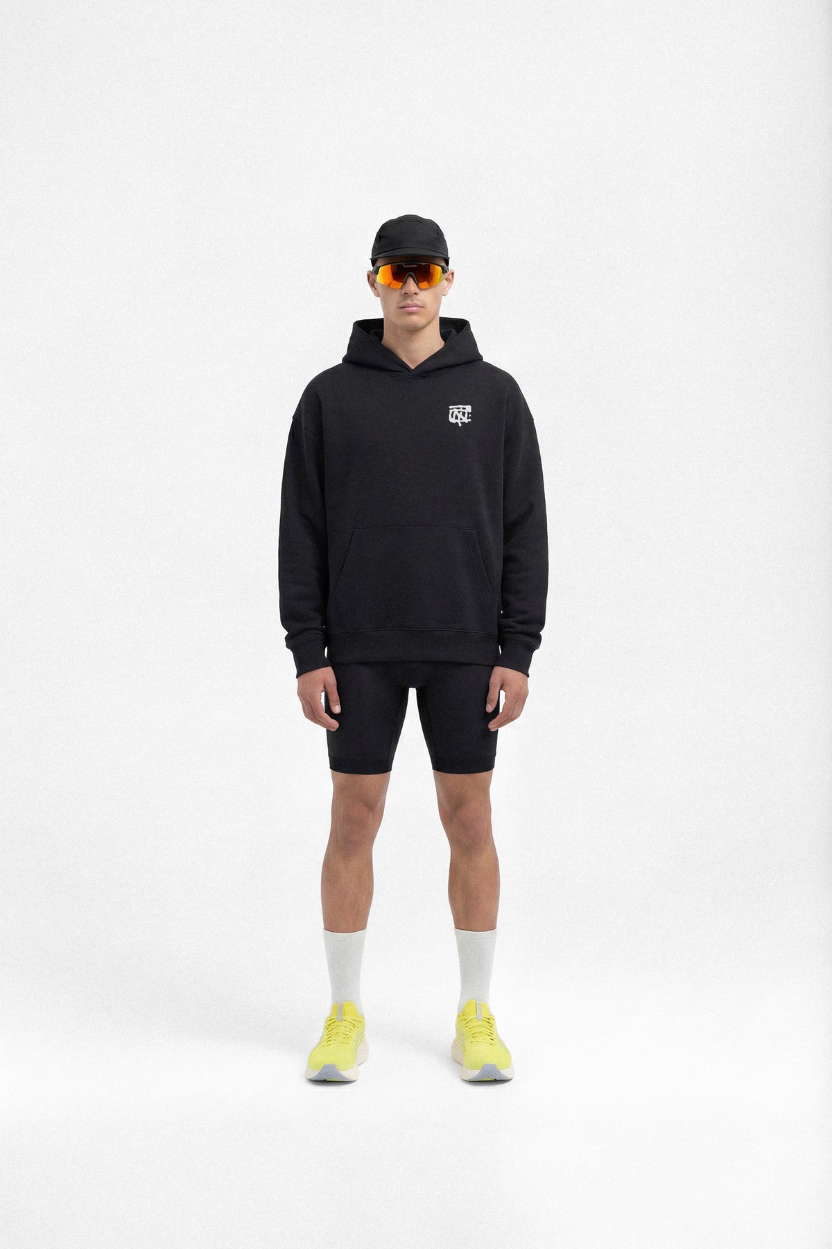 Miles don't Lie Oversize Hoodie - Black — View 5
