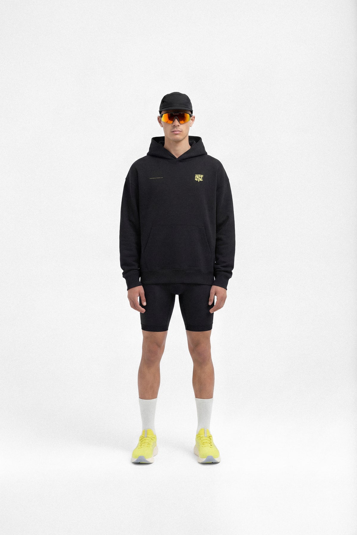 Vapor Logo Oversize Hoodie - Black — View 5
