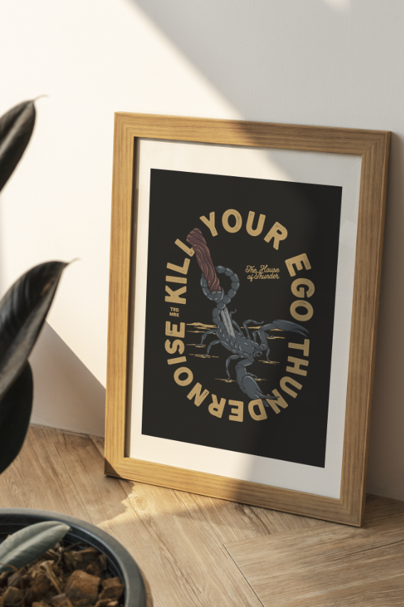 Kill Your Ego - A3 Print — View 1

